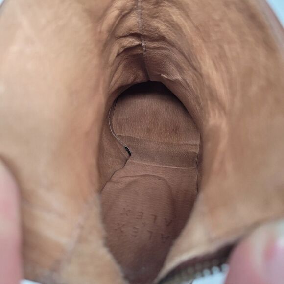 Alex + Alex Leather Ankle Boots - Picture 8 of 9